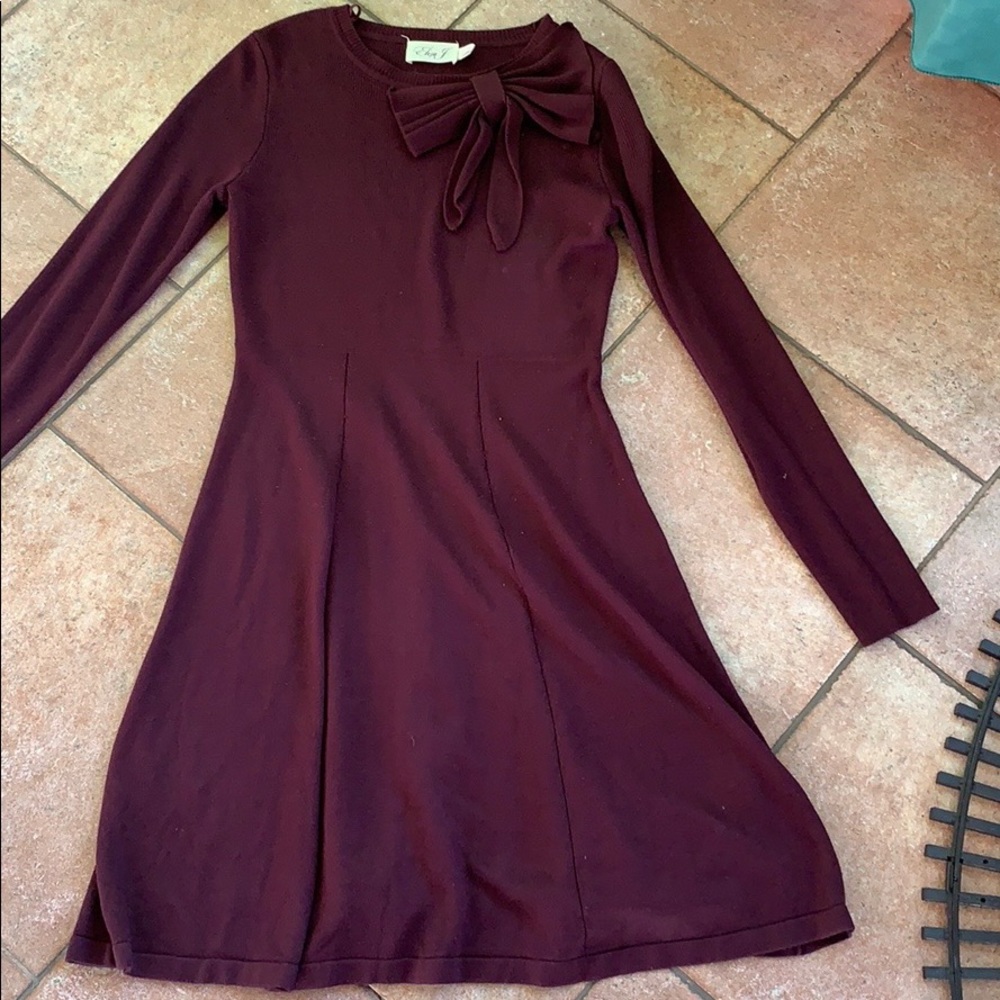 Eliza J long sleeve sweater dress